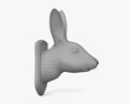 Testa di coniglio Modello 3D