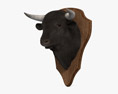 雄牛の頭 3Dモデル