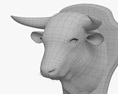 Bullenkopf 3D-Modell
