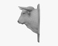 Testa di toro Modello 3D