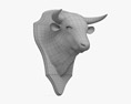 Testa di toro Modello 3D