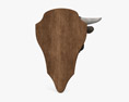 雄牛の頭 3Dモデル