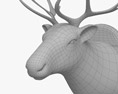 鹿头 3D模型