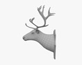 Голова оленя 3D модель