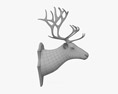 Testa di cervo Modello 3D