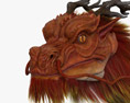 Cabeça de dragão chinês Modelo 3d