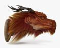 Chinese Dragon Head 3d model