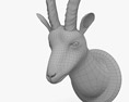 ヤギの頭 3Dモデル