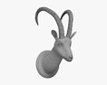 ヤギの頭 3Dモデル