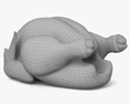 生の鶏肉 3Dモデル