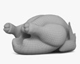 Свежая курица 3D модель