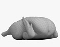 生の鴨肉 3Dモデル