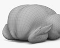 Frischer Truthahn 3D-Modell