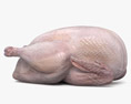 生の七面鳥肉 3Dモデル
