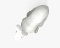Coniglio bianco Modello 3D