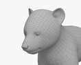 Cachorro de oso pardo Modelo 3D