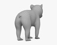 小棕熊 3D模型