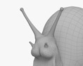 Estatua de caracol Modelo 3D