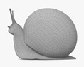 蜗牛雕像 3D模型