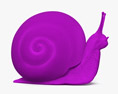 Snail Statue 3d model