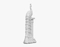 Статуя павича 3D модель