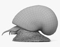 Scaly-Foot Gastropod 3D模型