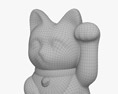 招財貓 3D模型