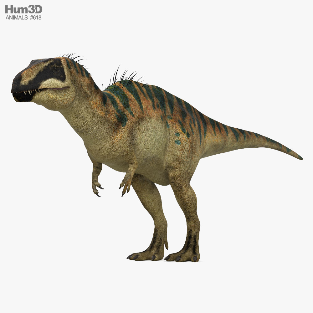 Acrocanthosaurus Modèle 3D