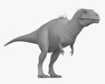 Acrocanthosaurus 3d model
