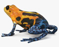Poison Dart Frog Modèle 3d