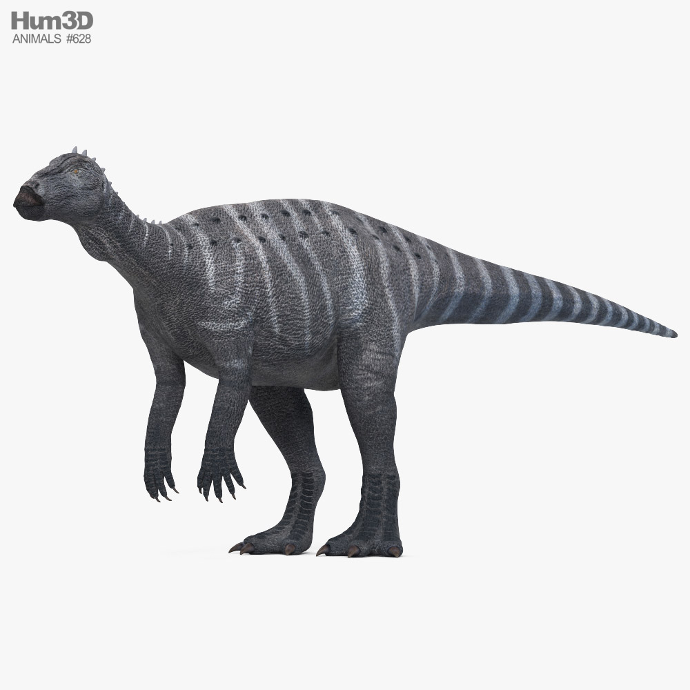 テスケロサウルス 3Dモデル