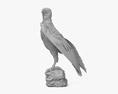 독수리 동상 3D 모델 