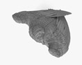 독수리 동상 3D 모델 