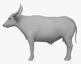Wild Water Buffalo 3D модель