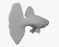 孔雀鱼 3D模型