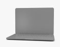 Apple MacBook Pro 13 inch (2018) Touch Bar Silver Modelo 3d