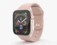Apple Watch Series 4 40mm Gold Aluminum Case with Pink Sand Sport Band 3D модель