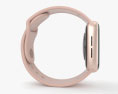 Apple Watch Series 4 40mm Gold Aluminum Case with Pink Sand Sport Band 3Dモデル