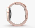 Apple Watch Series 4 44mm Gold Aluminum Case with Pink Sand Sport Band 3D-Modell