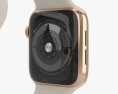 Apple Watch Series 4 44mm Gold Stainless Steel Case with Stone Sport Band 3d model