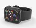 Apple Watch Series 4 44mm Space Black Stainless Steel Case with Black Sport Band 3Dモデル