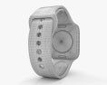 Apple Watch Series 4 44mm Space Gray Aluminum Case with Black Sport Band Modèle 3d