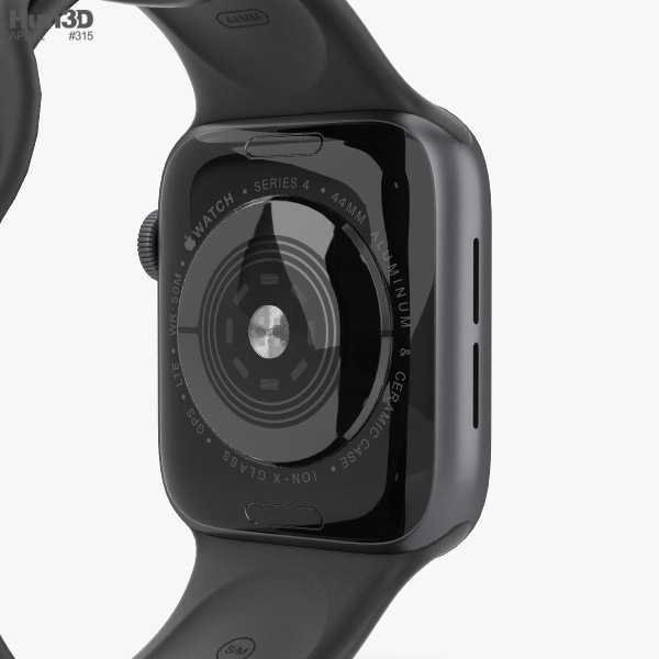 Apple Watch Series 4 GPS + Cellular, MM   Space Black Aluminum
