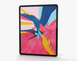 Apple iPad Pro 12.9-inch (2018) Space Gray 3D model