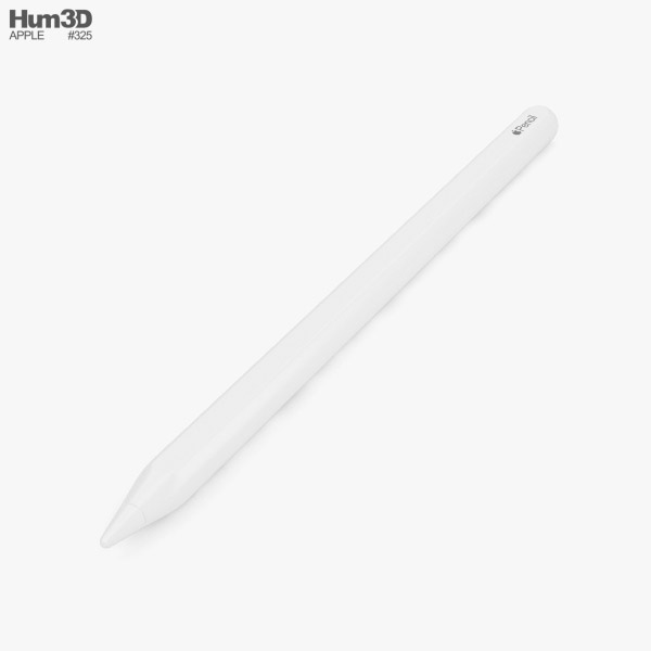 Apple Pencil 2nd Generation 3D модель