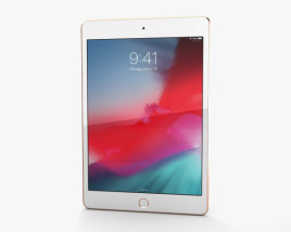 Apple iPad mini (2019) Cellular Gold Modèle 3D