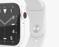 Apple Watch Series 5 40mm Ceramic Case with Sport Band 3D модель
