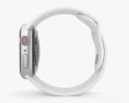 Apple Watch Series 5 40mm Silver Aluminum Case with Sport Band 3D-Modell