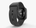 Apple Watch Series 5 40mm Space Black Titanium Case with Sport Band 3Dモデル
