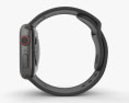 Apple Watch Series 5 40mm Space Black Titanium Case with Sport Band 3Dモデル